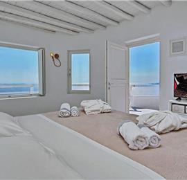8 Bedroom Villa with Infinity Pool in Fanari on Mykonos, Sleeps 16